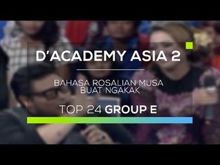 Bahasa Rosalina Musa Buat Ngakak (D'Academy Asia 2)