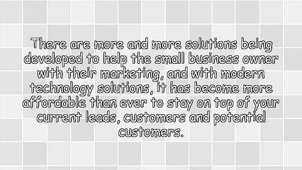 Small Business Automated Marketing