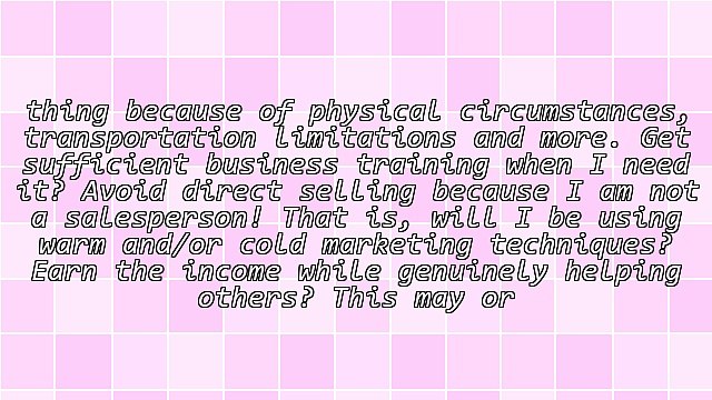 21 Key Questions To Ask Before Starting A Home-Based Business - They Do Need Answering