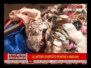 Petits Métiers -Gros Business / Le métier d'artiste peintre à Abidjan