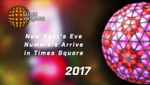 Numerals 17 Arrive in Times Square!