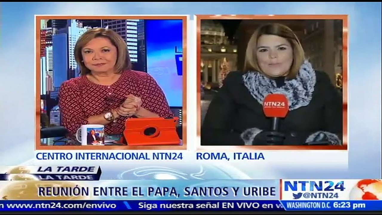 Santos y Uribe marcaron posturas contrarias en reunión con el papa Francisco