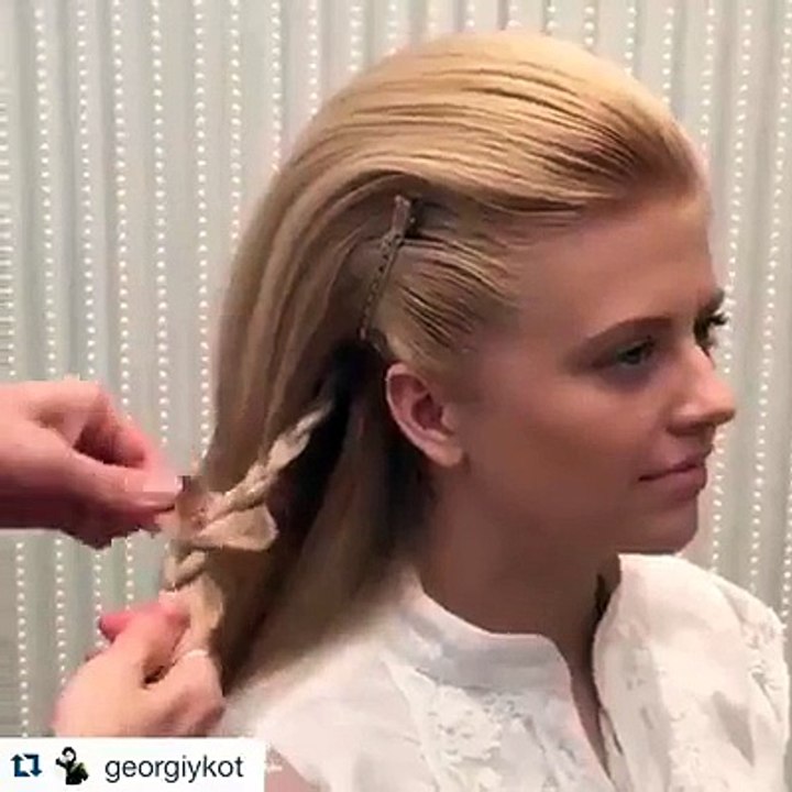 Easy and cute hairstyle - must watch