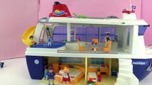 FAMILIE GAAT OP VAKANTIE! Playmobil cruiseschip demo 6978 Family Fun - Speel met mij