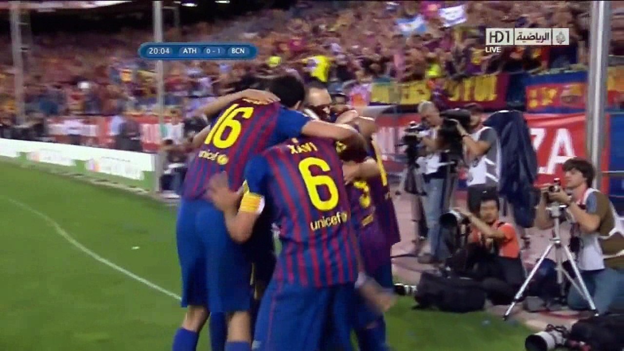 اهداف مباراة برشلونة و اتلتيك بيلباو 3-0 نهائي...