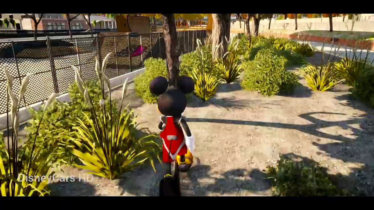 MICKEY SPIDERMAN HULK Meet Disney Pixar #Cars Lightning #McQueen Nursery Rhymes Songs for Childrens
