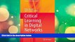 Price Critical Learning in Digital Networks (Research in Networked Learning)  On Audio