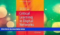 Price Critical Learning in Digital Networks (Research in Networked Learning)  On Audio