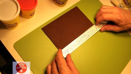 How to make Play-doh Book - Playdoh crafts and toys creations Как сделать книгу из Пластилина