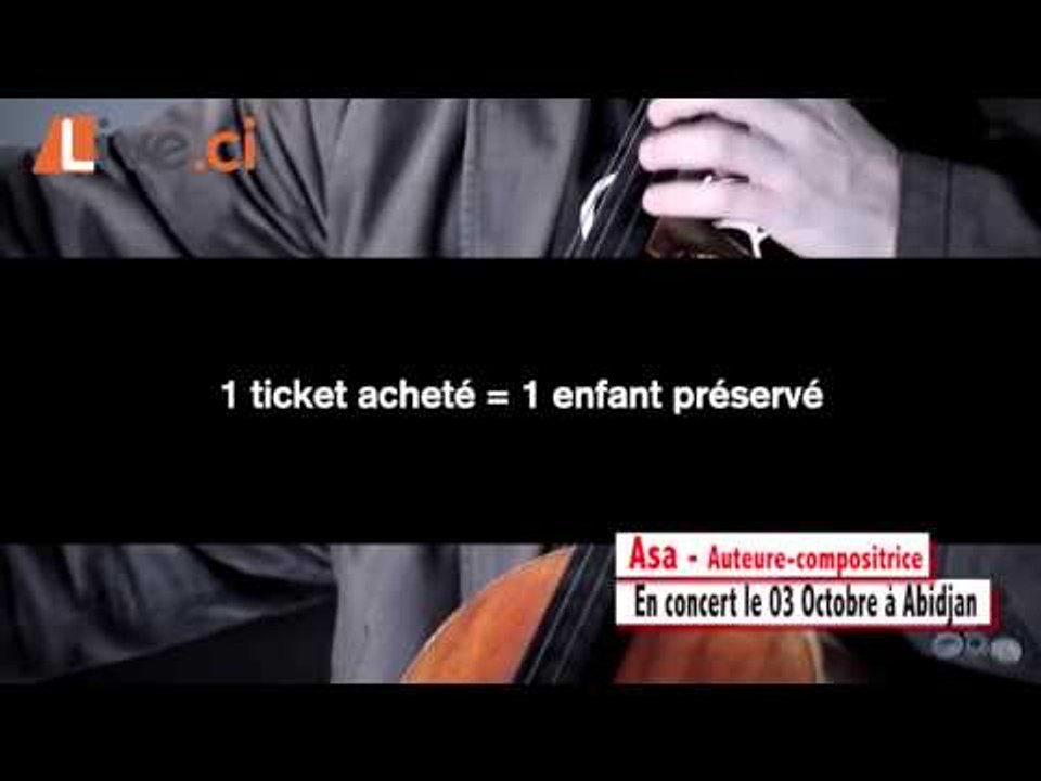 Concert de bienfaisance: Asa confirme sa présence à Abidjan