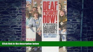 PDF  Deaf President Now!: The 1988 Revolution at Gallaudet University John B. Christiansen  PDF