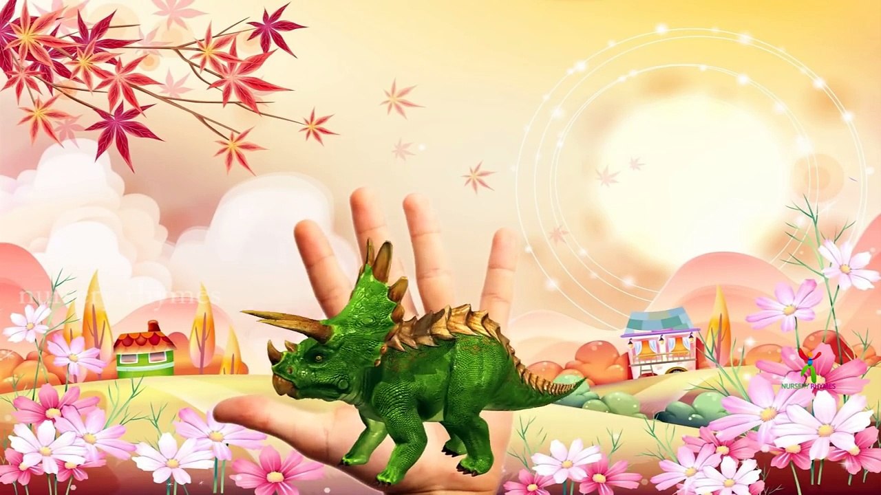 Finger Family || 3D DINOSAURS Version || Children Animated 3D Rhymes