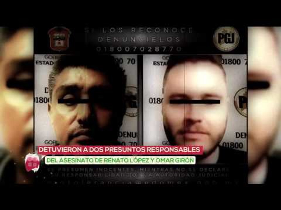 Detienen a probables responsables de la muerte...