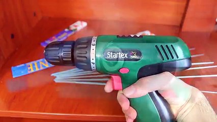 How to make a firework using a drill