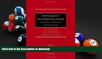PDF [DOWNLOAD] Minority Shareholders: Law, Practice, and Procedure FOR IPAD