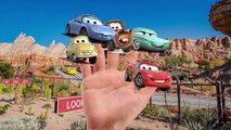 The Finger Family Cars Disney Lightning McQueen | Disney Cars Baby Songs