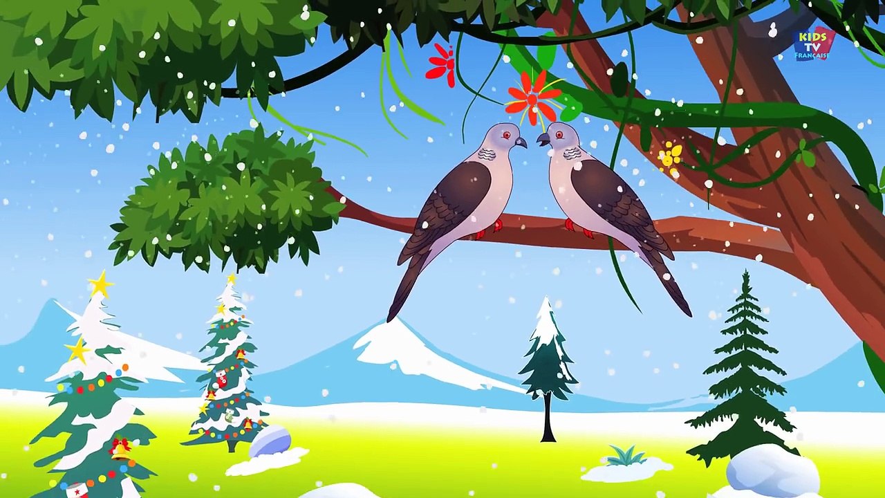 Les douze jours de noël | chansons de Noël populaires pour les enfants