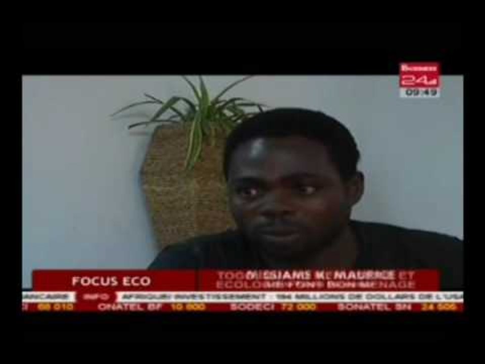Business 24 / Focus Eco - Togo : Quand menuiserie et écologie font bon ménage
