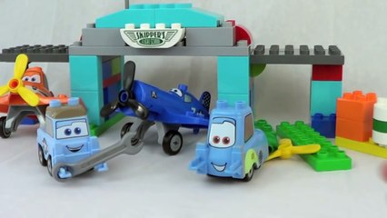 Lego Guido Gets Modified Disney Cars and Planes Modify Guido into an Airplane Lego Duplo Set