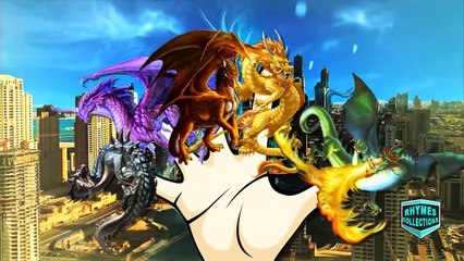 Finger family Minions frozen Dragon Superheroes for children Finger family rhymes collection