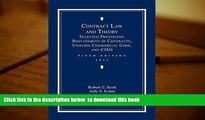 PDF [FREE] DOWNLOAD  Contract Law and Theory: Selected Provisions: Restatement of Contracts and
