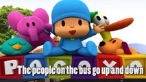 Pocoyo Wheels on the Bus Pocoyo English Wheels on the Bus Song with lyrics Rhyme