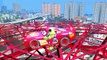 HULK CARS SMASH PARTY! Disney Pixar Cars Lightning McQueen Drifts w/ SuperHero Hulk