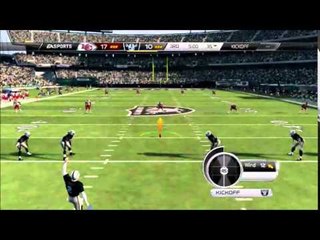 playing madden25 week15 raiders vs cheifs in regular season and season 3