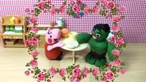 Peppa Pig Hulk Joker Cake Bomb Play-Doh Stop-Motion