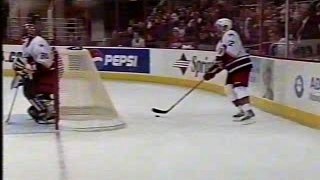 Jose Theodore incredible save-NHL-Montreal Canadiens