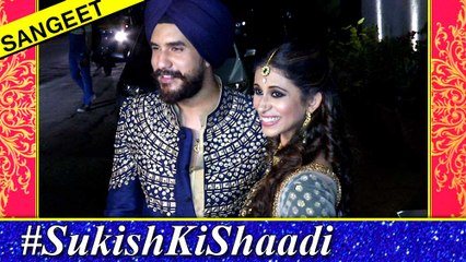 Suyyash Rai & Kishwer Merchantt SANGEET Ceremony  EXCLUSIVE INTERVIEW  #SuKishKiShaadi
