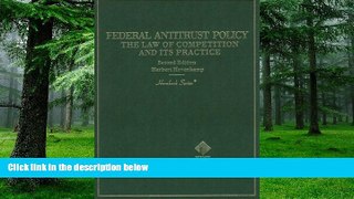 Buy  Federal Antitrust Policy: The Law of Competition and Its Practice (Hornbook Series) Herbert
