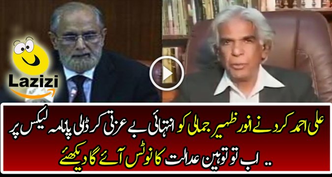 Ali Ahmad Kurd is Insulting Anwar Zaheer Jamali on Panama Leaks