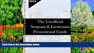 Read Online Michael A.  Wood Jr. The Unofficial Sergeant   Lieutenant Promotional Guide Audiobook
