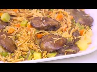 شعرية بالخضار والكبد | نجلاء الشرشابي