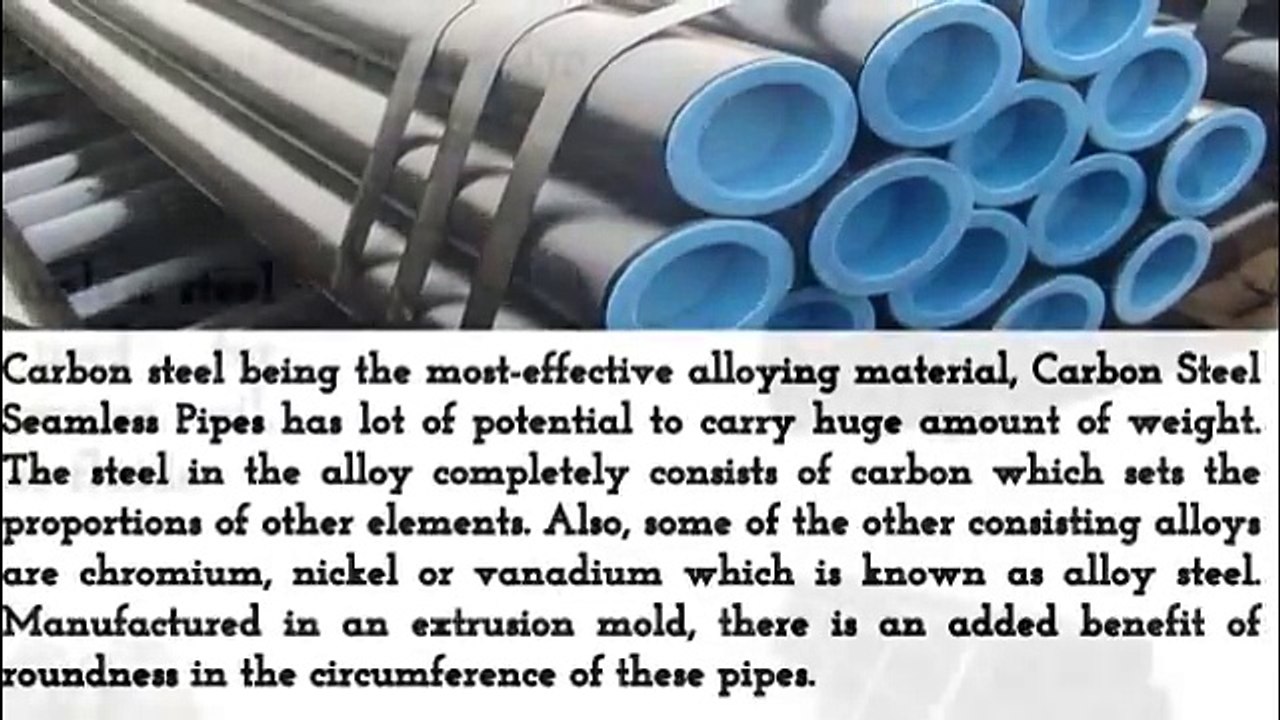 Various Application Of Carbon Steel Seamless Pipes In Different Industries