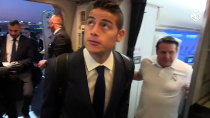 The start of Real Madrids journey to Japan