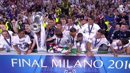 This is the moment we lifted the European Cup for the 11th time!