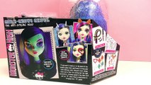 Monster High français : Anti-Styling Head tête à coiffer et tête à maquiller | Unboxing