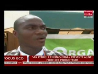 Business24 / Focus Eco - L’engrais Orga+ presente a une foire des producteurs