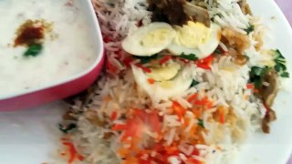 Mutton Biryani without use of pressure Cooker- How to make Mutton biryani