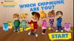 Alvin and the Chipmunks - Which Chipmunk are You? - Kids-Games-Fun Style!