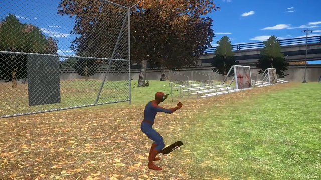 Spiderman Marvel comics Skateboad, Minions | Dessin animé Francais pour les enfants