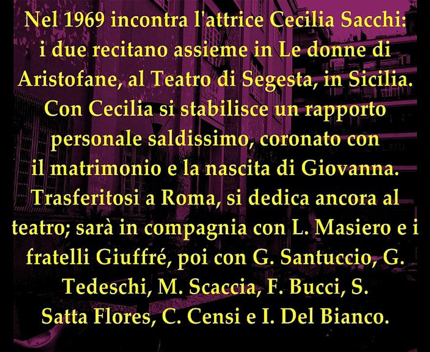 Vittorio Mezzogiorno artista completo, dall'applicazione alla perfezione