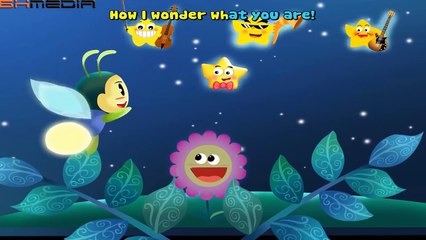 Twinkle Twinkle Little Star lyrics lead vocal | Nursery Rhymes TV | Ultra HD 4K Music Video Full