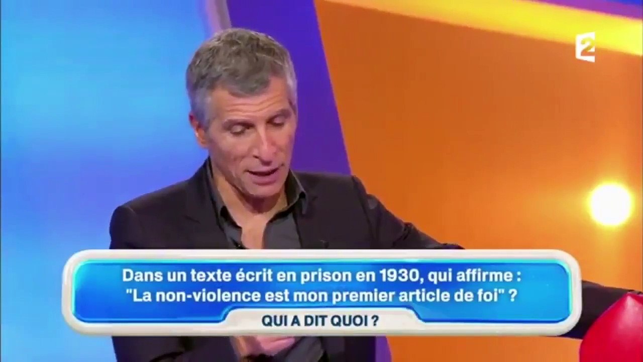 Qui a dit :"La non-violence est mon 1er article de foi ?"