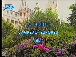 Época 86/87 - Taça dos Campeões: F.C.Porto - Bayern (2-1)