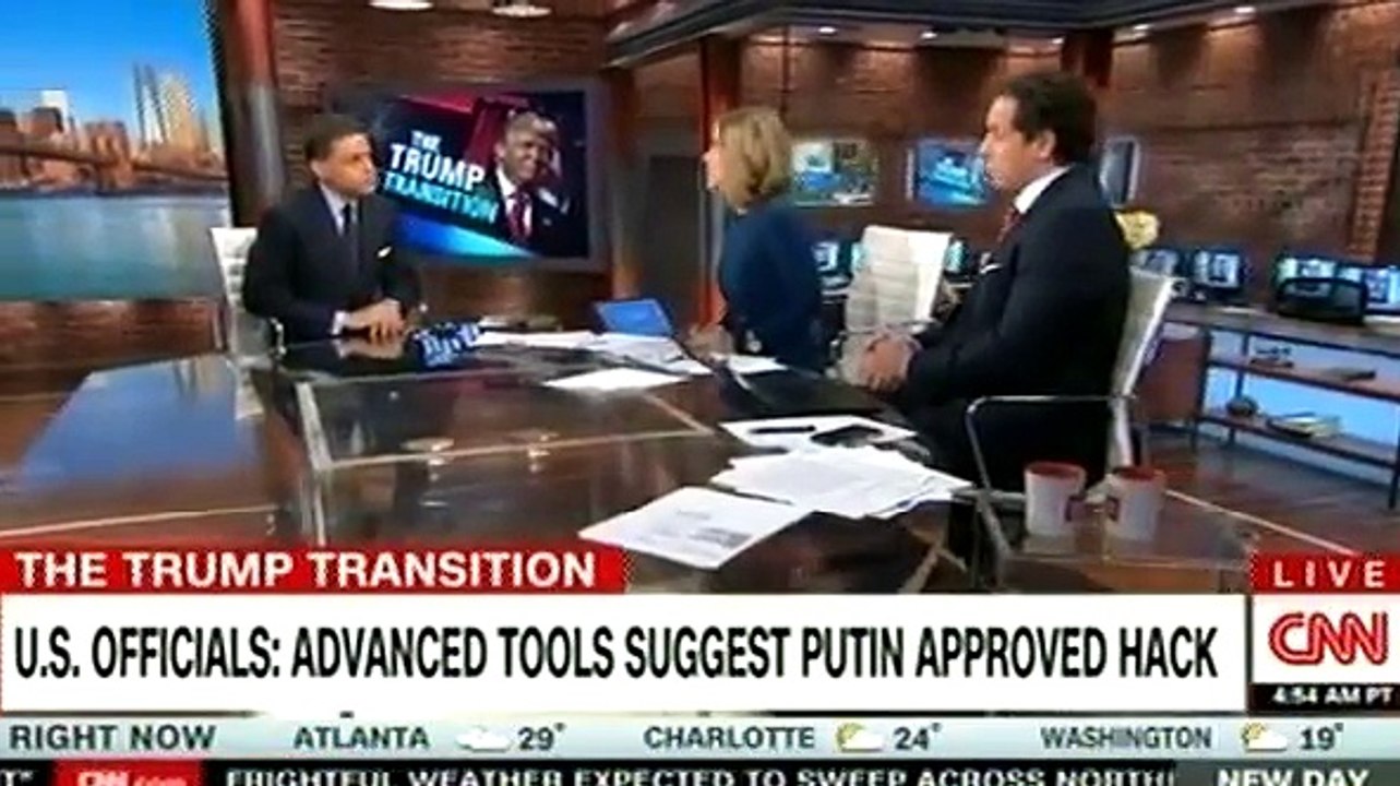 U.S. OFFICIALS - ADVANCED TOOLS SUGGEST PUTIN APPROVED HACK ON CNN Breaking News-