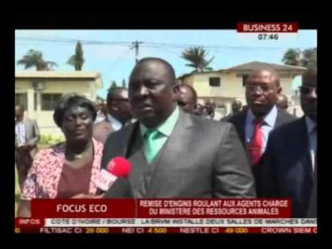 Focus Eco / Développement agricole : Remise d'engins aux techniciens de l'élévage