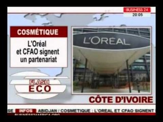 Flash Eco / Cosmétique : l'oreal et CFAO signent un partenariat